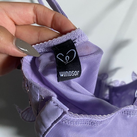 Purple butterfly corset top - Picture 5 of 5